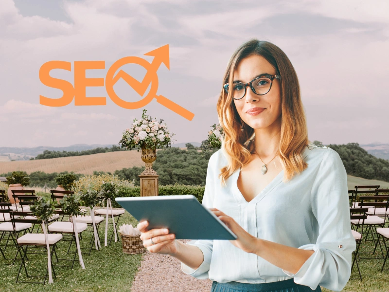 Image representing a wedding venue seo marketing strategy.